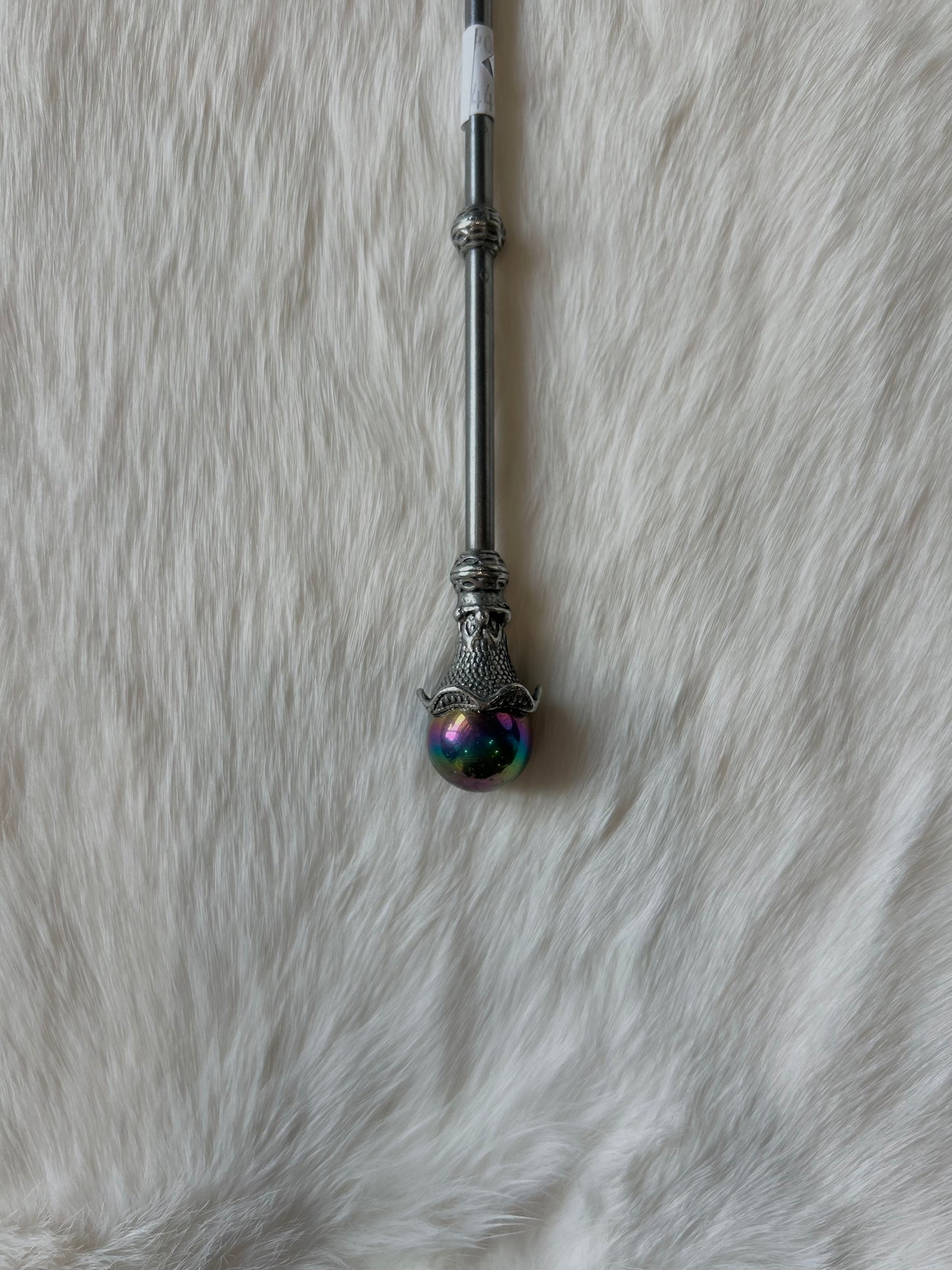 Faery Magic Wand - Tourmaline Quartz / Titanium Aura #20
