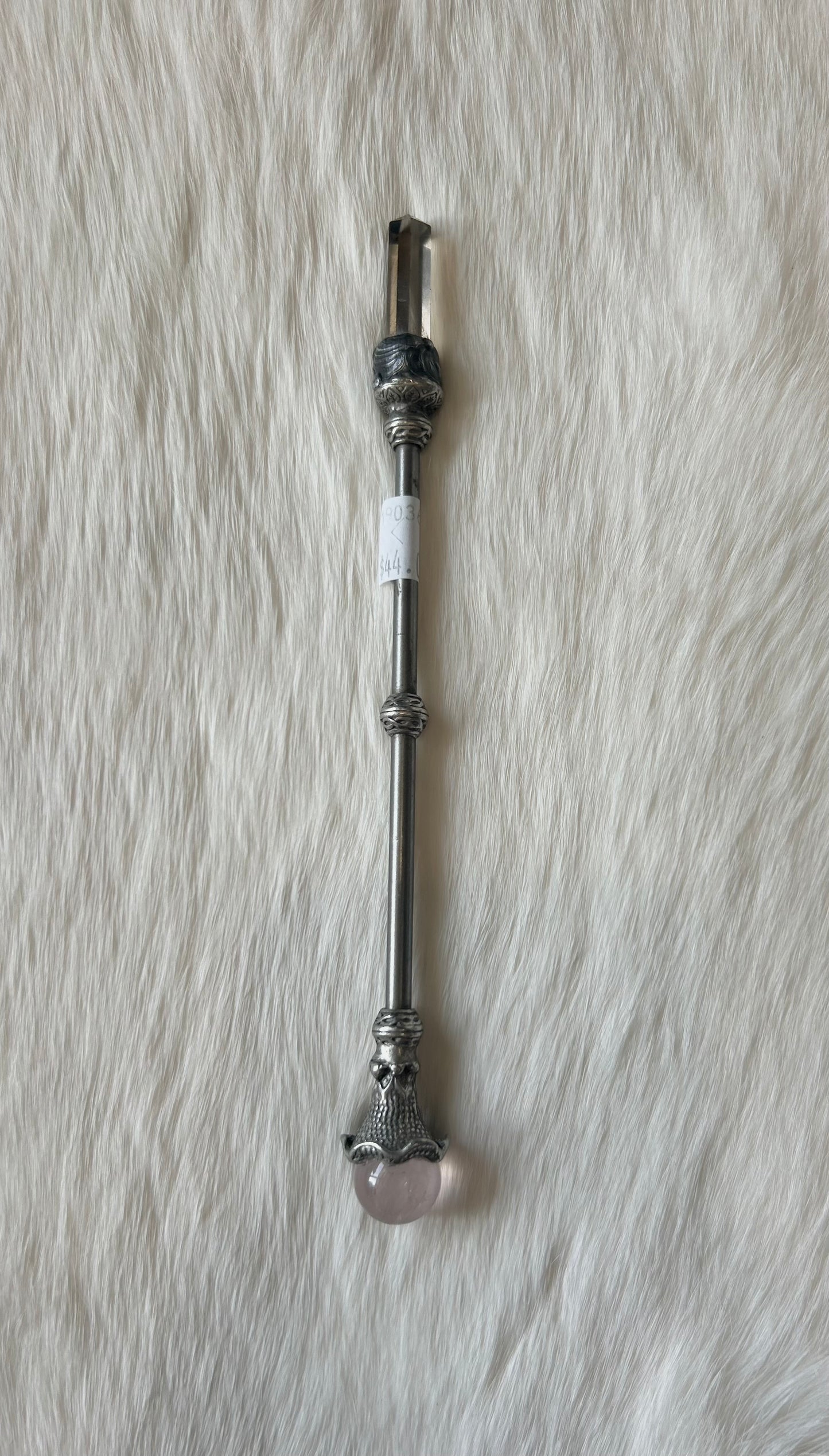 Faery Magic Wand - Smokey Quartz / Rose Quartz #26