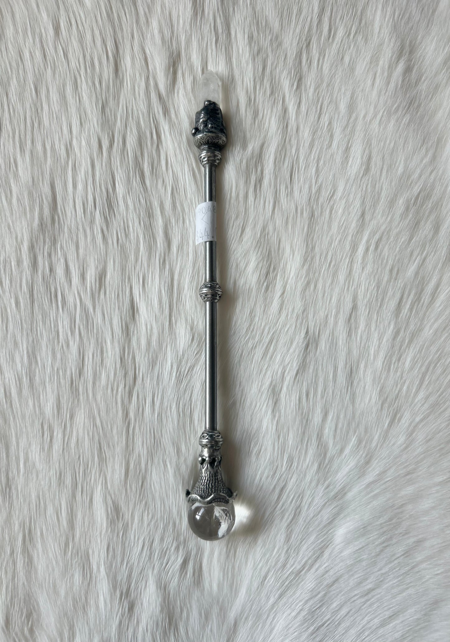 Faery Magic Wand - Clear Quartz / Clear Quartz  #38