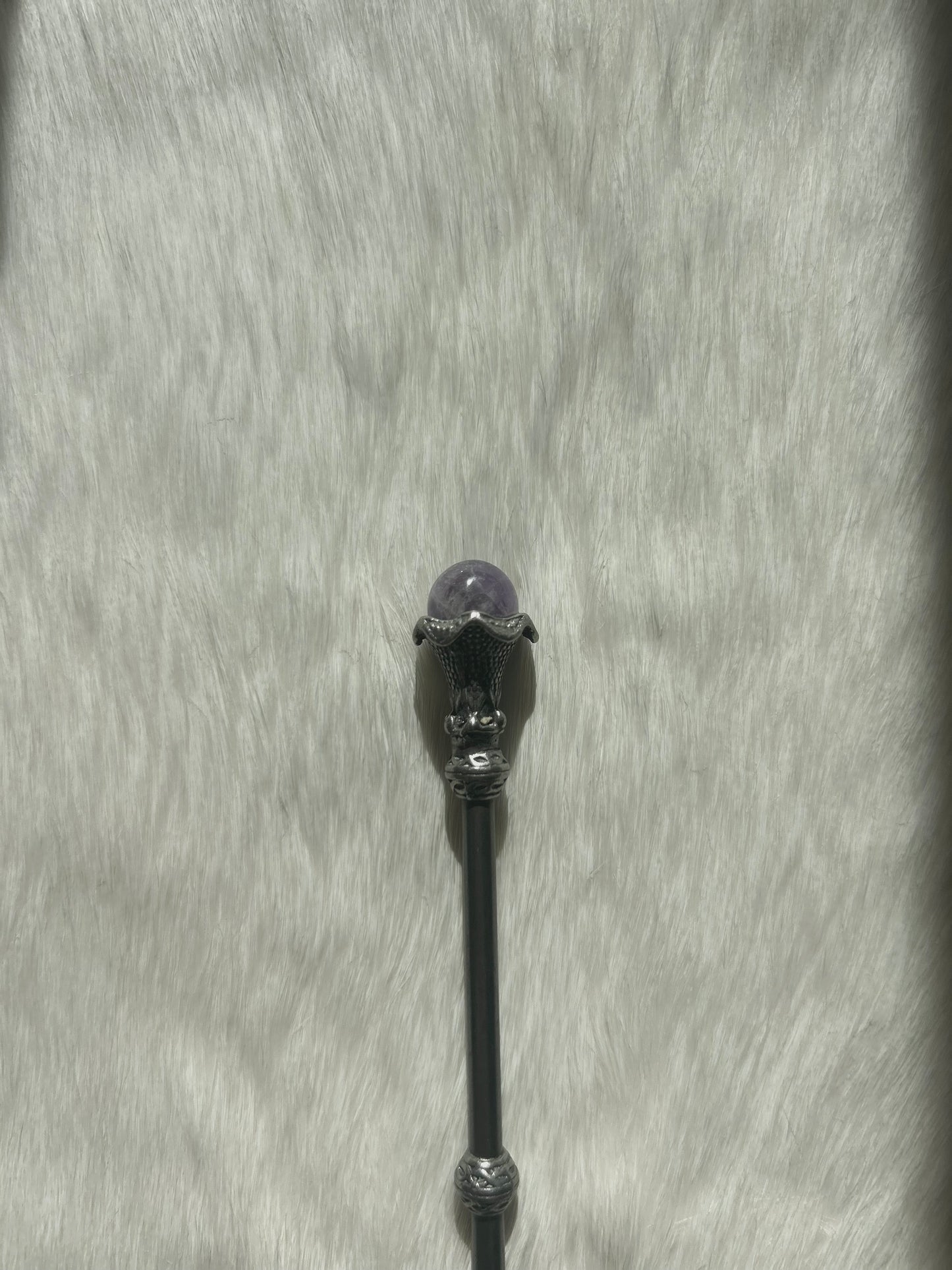 Faery Magic Wand - Rose Quartz  / Amethyst Quartz #5