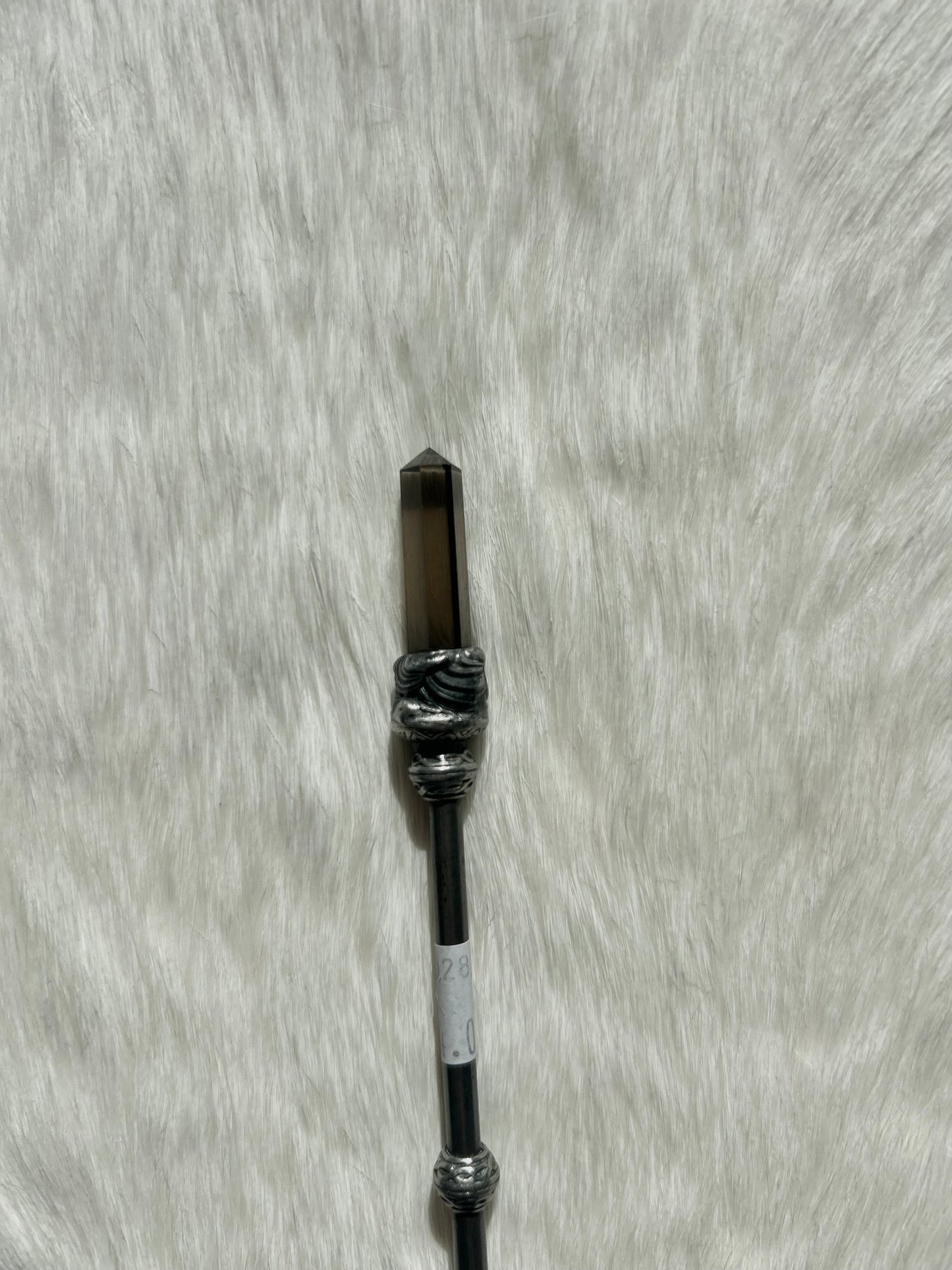 Faery Magic Wand - Smoky Quartz / Aqua Aura #18