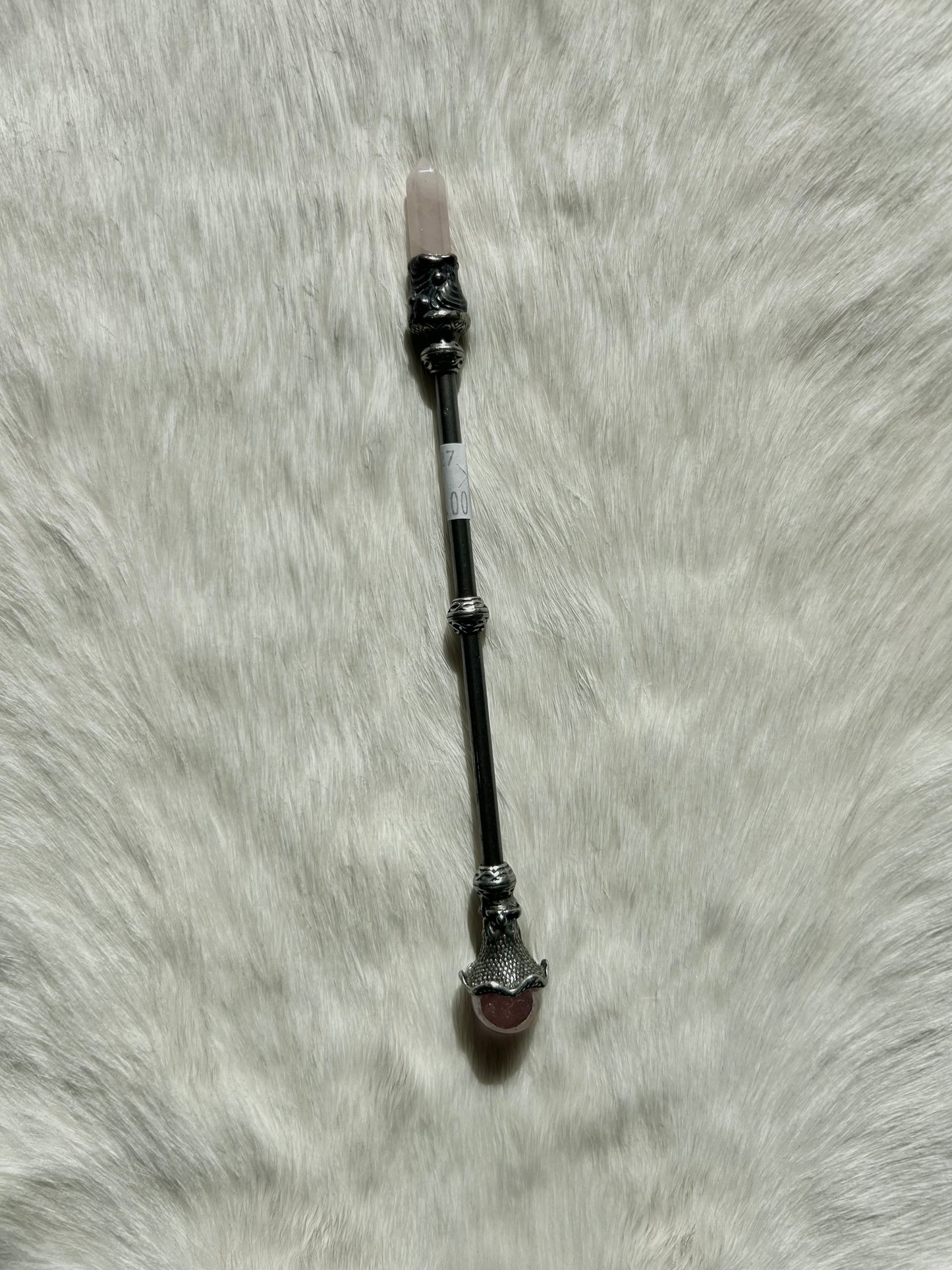 Faery Magic Wand - Rose Quartz / Super 7: Available