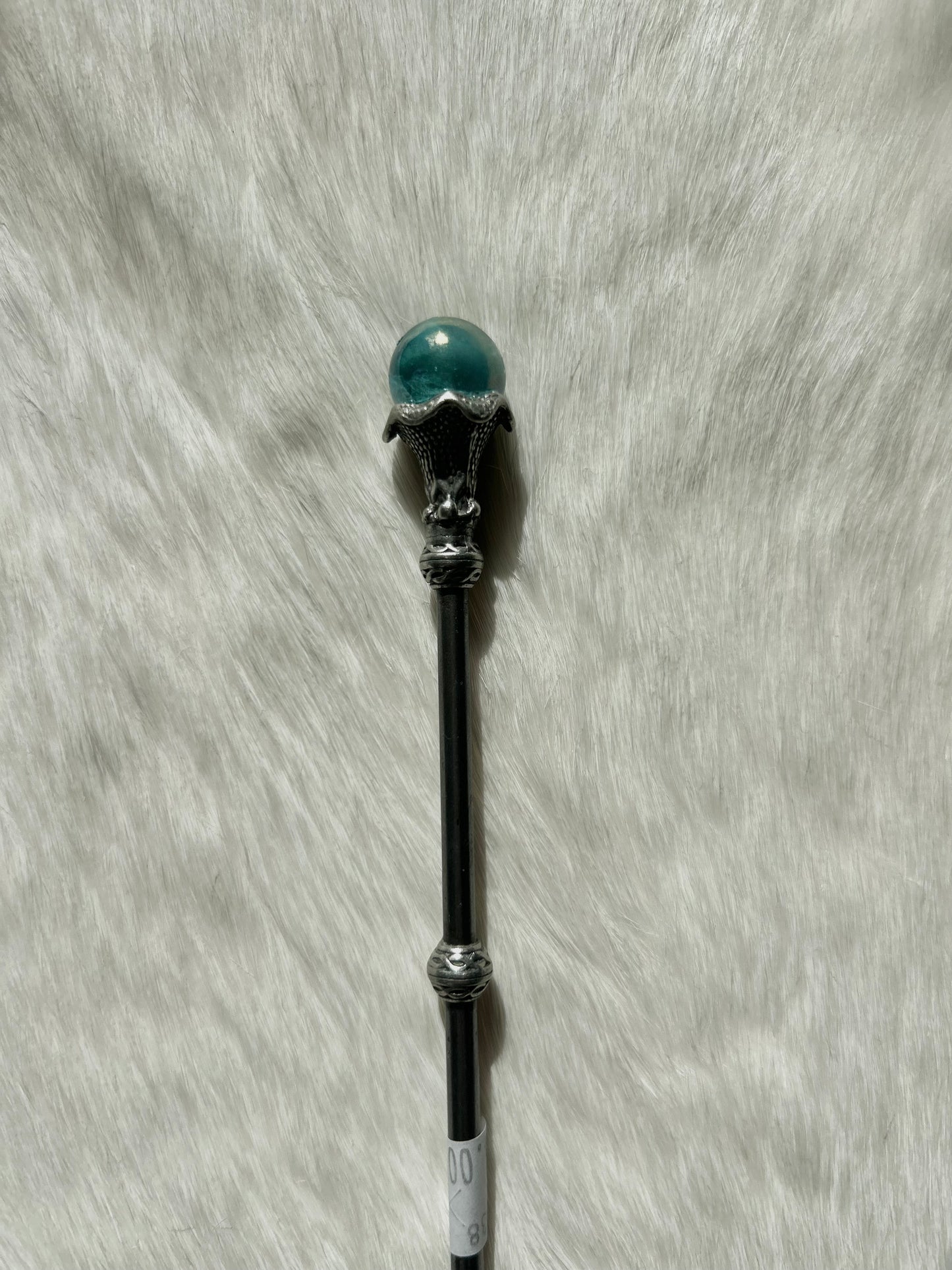 Faery Magic Wand - Chevron Amethyst / Aqua Aura #28