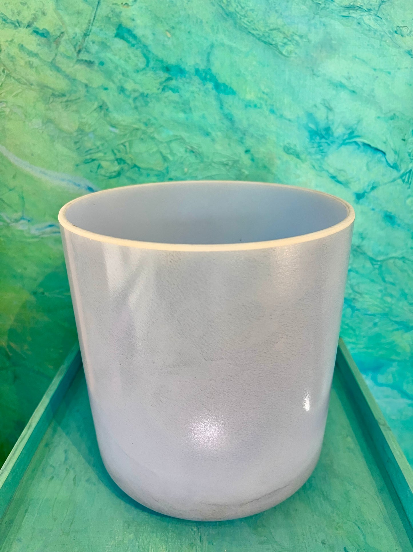 7" G# -15 Turquoise Alchemy Crystal Bowl