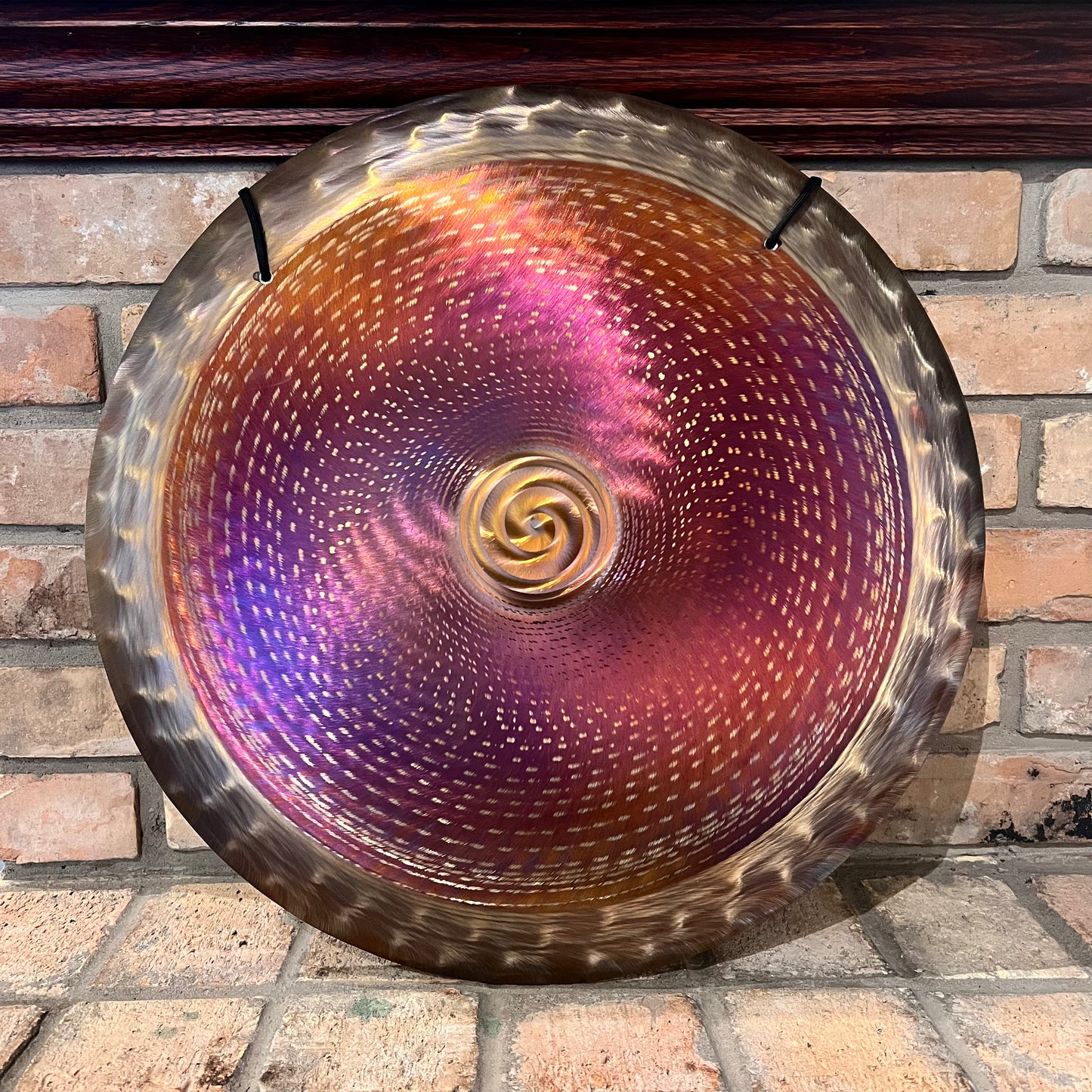 19" / 48 cm - Golden Rose Universe handheld gong - Grotta Sonora