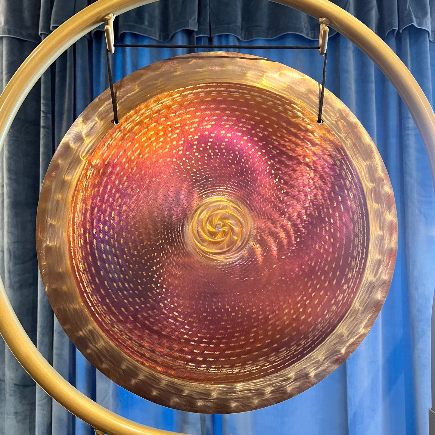 19" / 48 cm - Golden Rose Universe handheld gong - Grotta Sonora