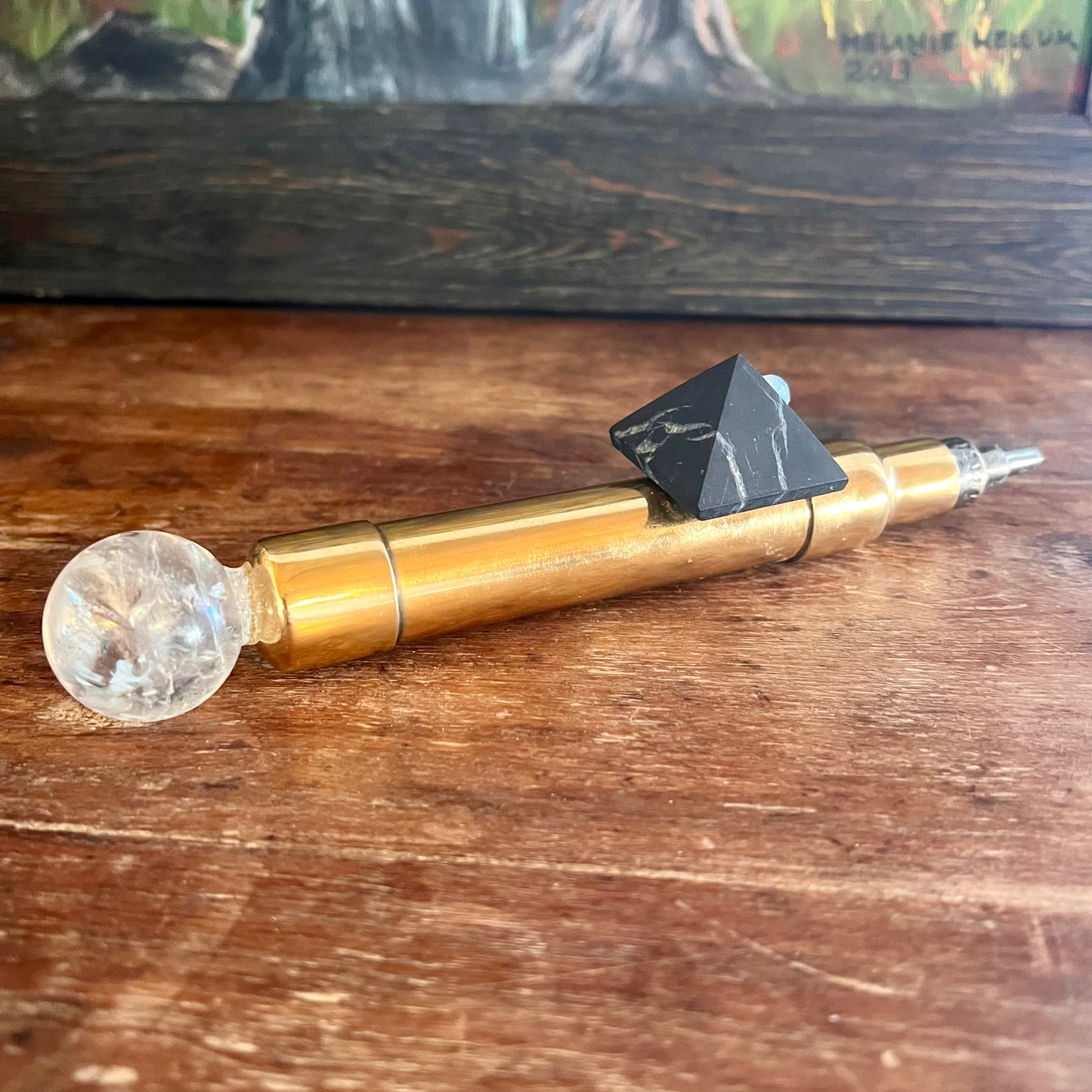 Krystaline Beamer - 24 karat Gold plated