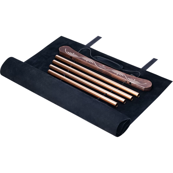 Meditation Flow Chime 35" / 88 CM, 440 HZ, 10 Notes, D Major, Bronze