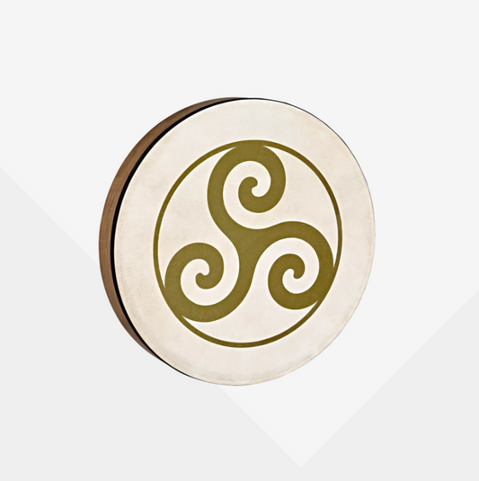 Hand Drum - Triple Spiral