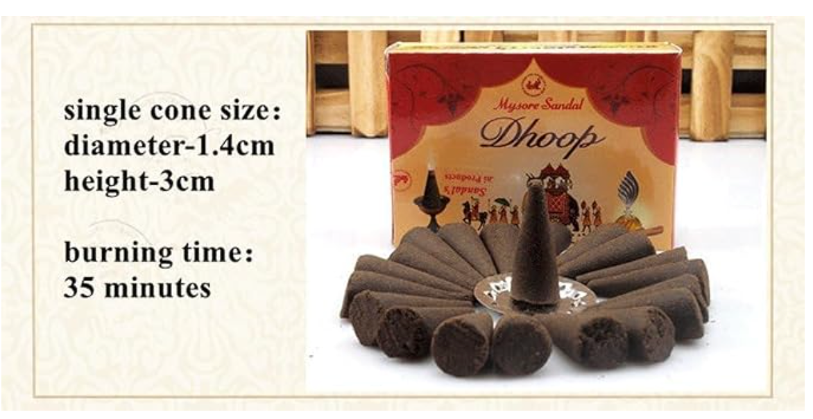 Mysore Sandal Dhoop Cone