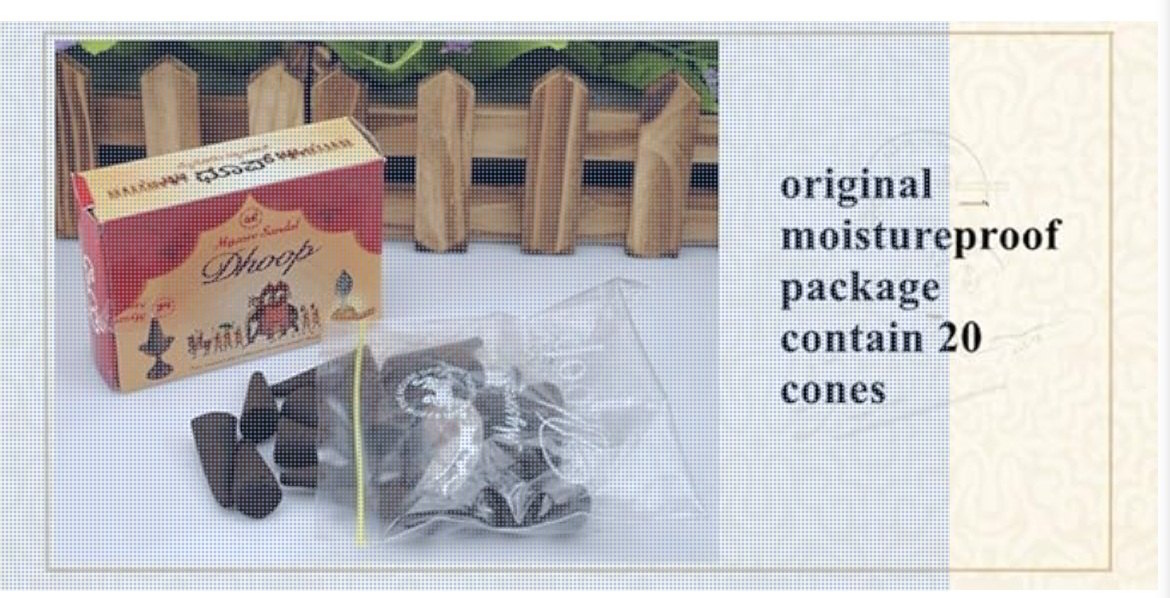 Mysore Sandal Dhoop Cone