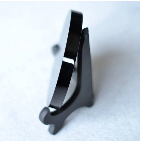 Black Obsidian Mirror w/stand