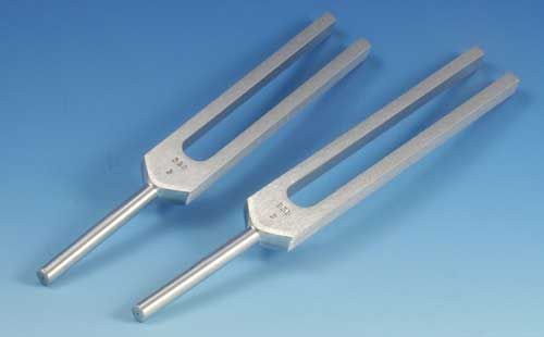 Perfect 5th note C - G Tuning fork set