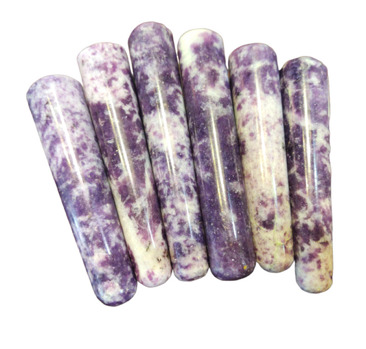Lepidolite wand
