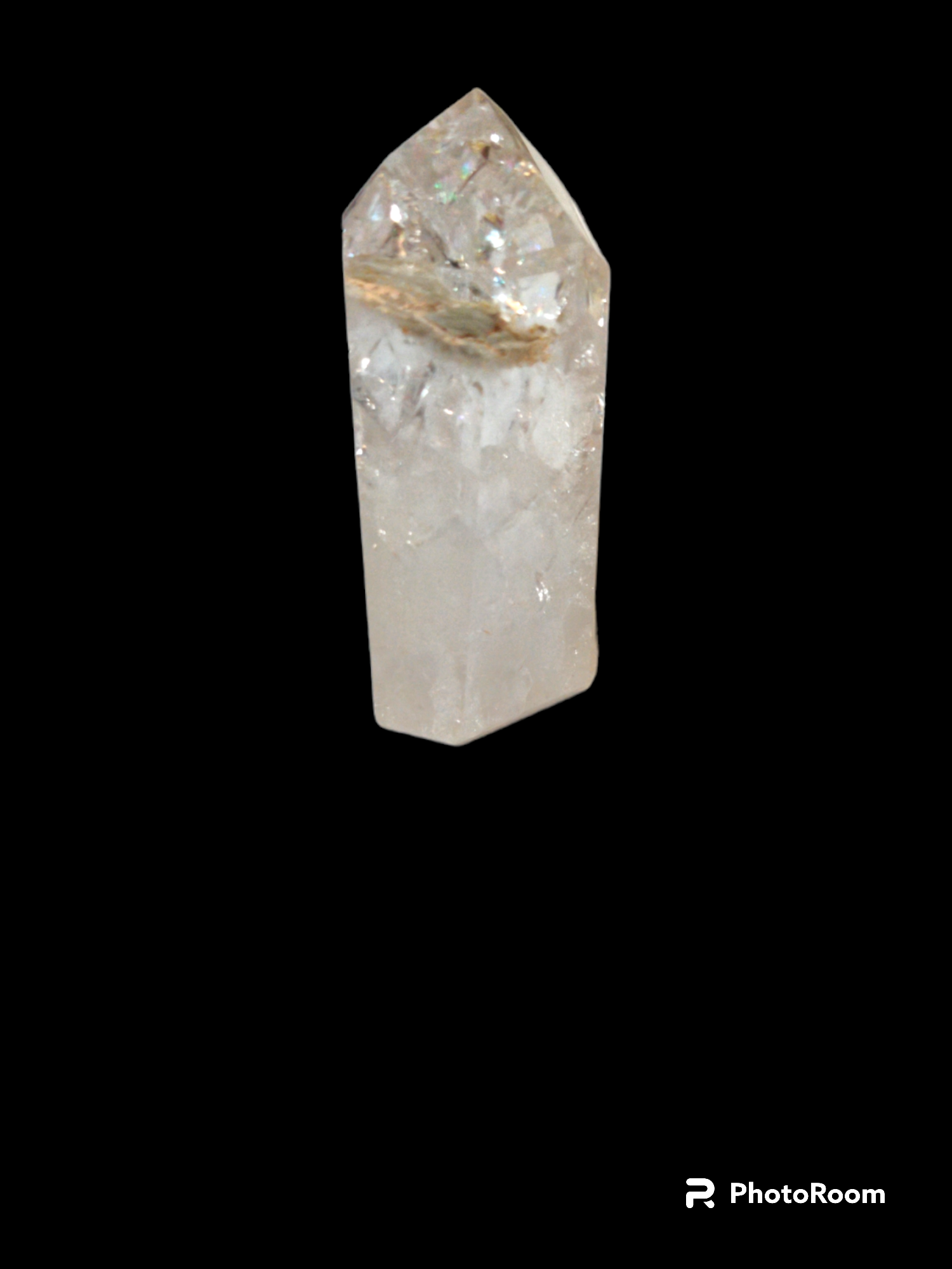 Crackle Quartz Tower