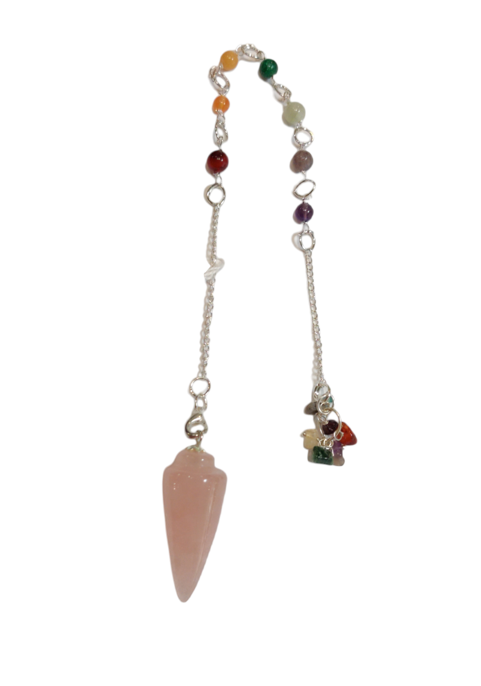 Pendulum - Chakra/rose quartz