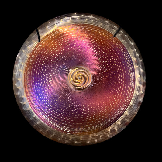 19" / 48 cm - Golden Rose Universe handheld gong - Grotta Sonora