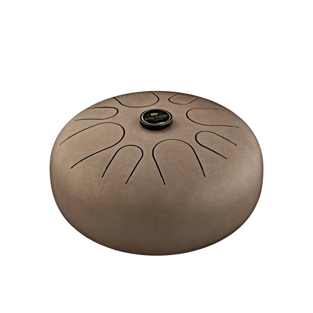 Steel Tongue Drums 12" Tongue Drum, A Akebono, Vintage Brown - STD2VB