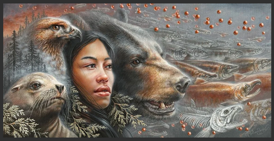 Canvas: "The Fellowship” painting by Autumn Skye