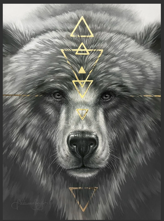 Canvas: "Protection” painting by Autumn Skye