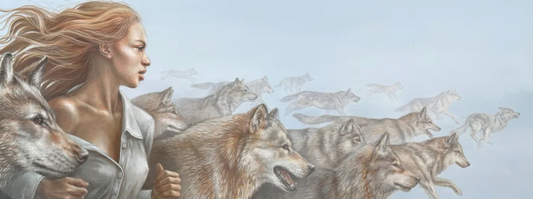 Canvas: "The Calling” painting by Autumn Skye