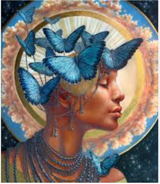 Canvas: "Butterfly” painting by Autumn Skye