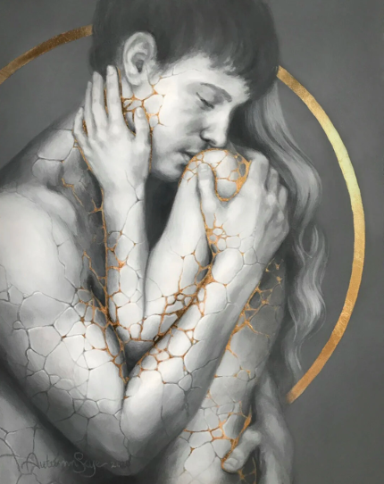 Poster: "The Alchemy of Us” painting by Autumn Skye