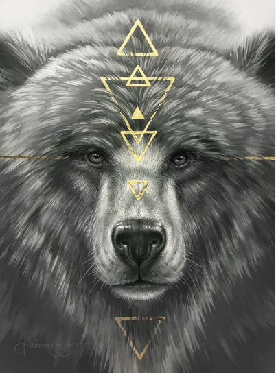 Poster: "Protection” painting by Autumn Skye