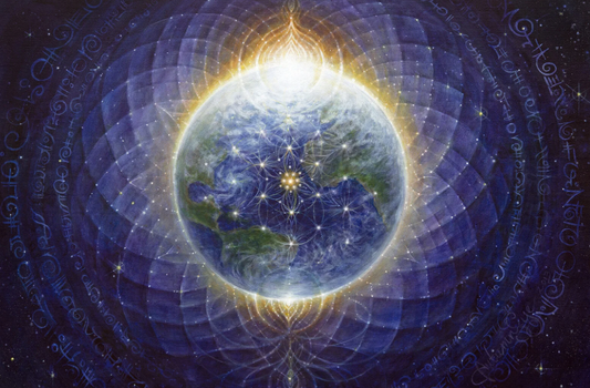 Poster: "Healing” painting by Autumn Skye