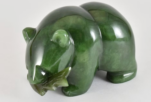 Jade - Carved Bear