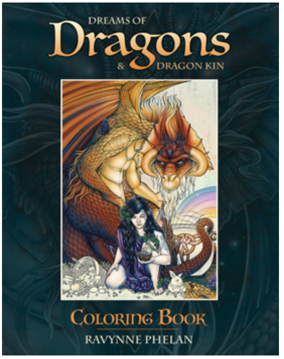 Dreams of Dragons & Dragon Kin Coloring Book