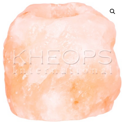 Salt Tea Light Holder - Rough Finish