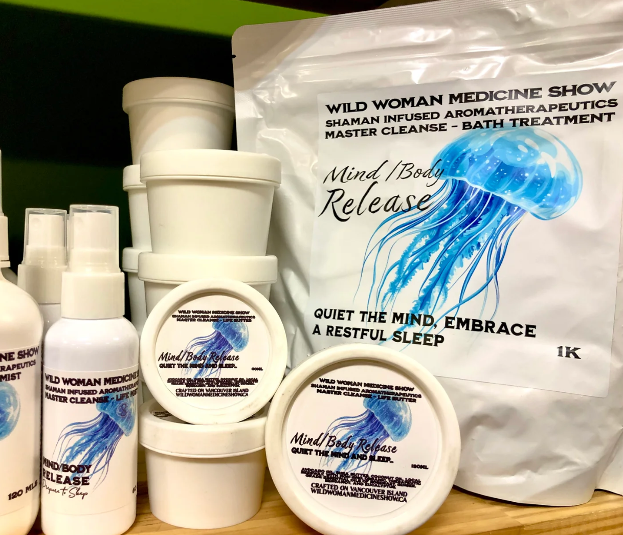 Bath Salts - Wild Woman Medicine Show 1kg