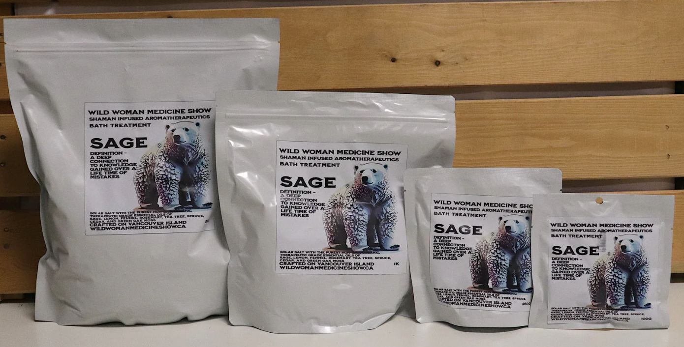 Bath Salts - Wild Woman Medicine Show 1kg