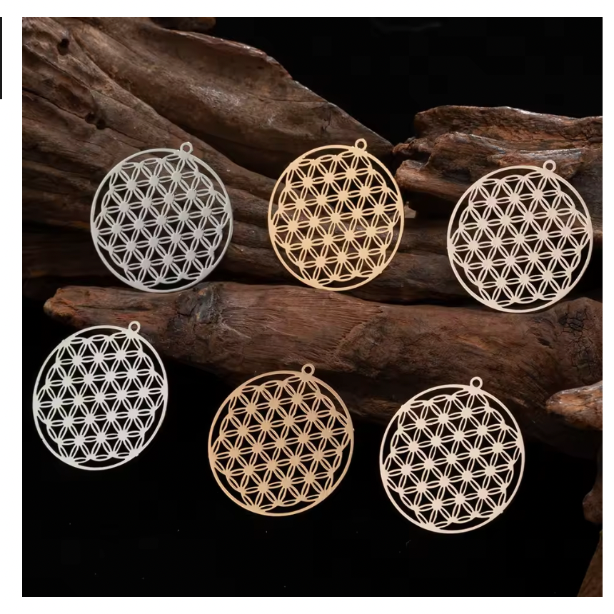 Flower of Life - pendant 1.25"