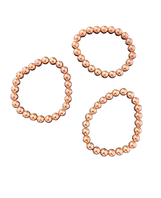 Bracelet - solid copper 6 - 8 mm