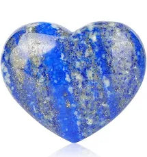 Lapis Lazuli puffed heart