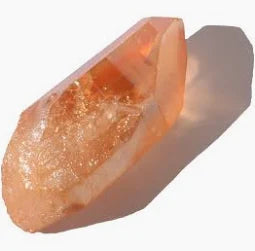 Tangerine Lemurian Quartz Point