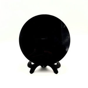 Black Obsidian Mirror w/stand