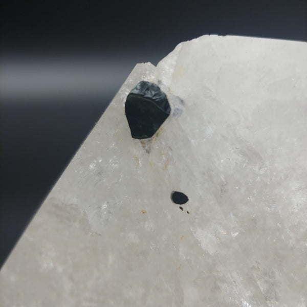 VJ Quartz, Tourmalated  - Polished - Large Point