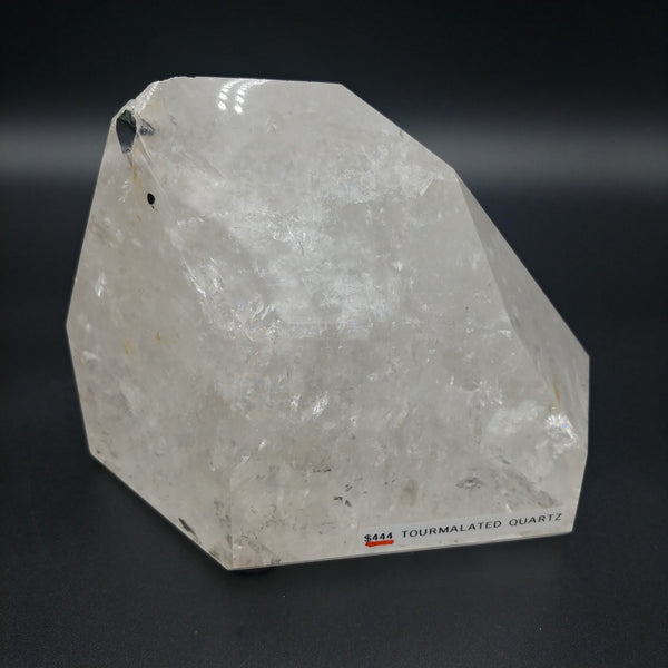 VJ Quartz, Tourmalated  - Polished - Large Point