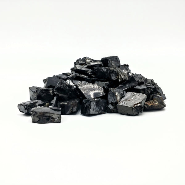 Shungite, Silver (Elite or Noble) - Raw 16 - 20 gr