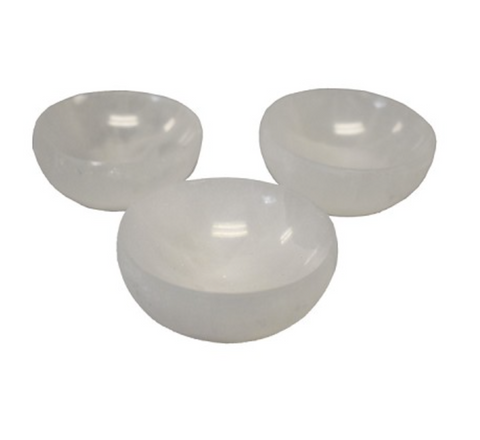 Selenite - Polished -  Small bowl