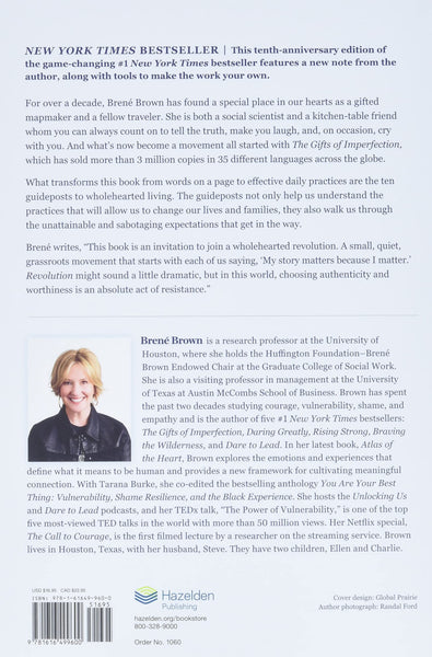 The gift of Imperfection - Brené Brown