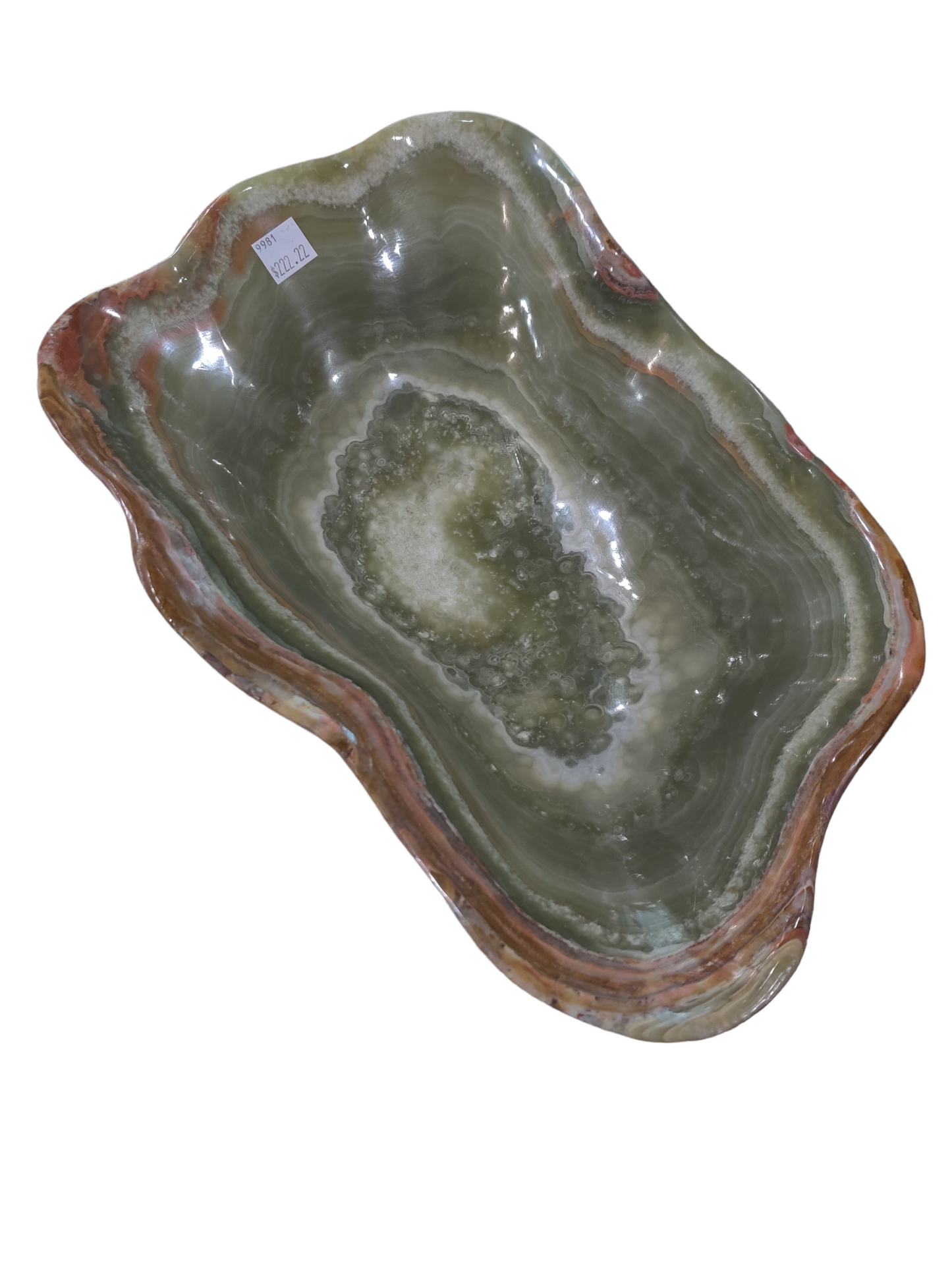 Green Onyx Ceremonial bowl
