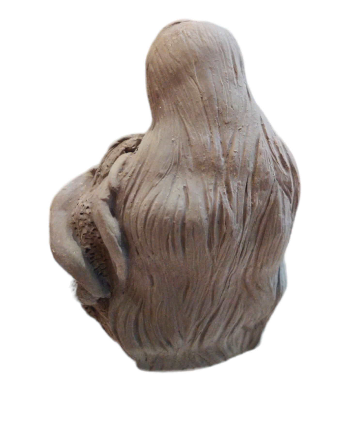 Gypsum Figurine - Dragon Goddess Tiamat - 3" H