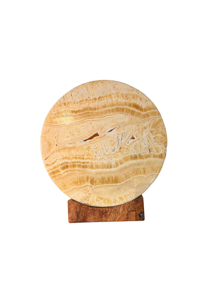 Onyx Drum Lamp