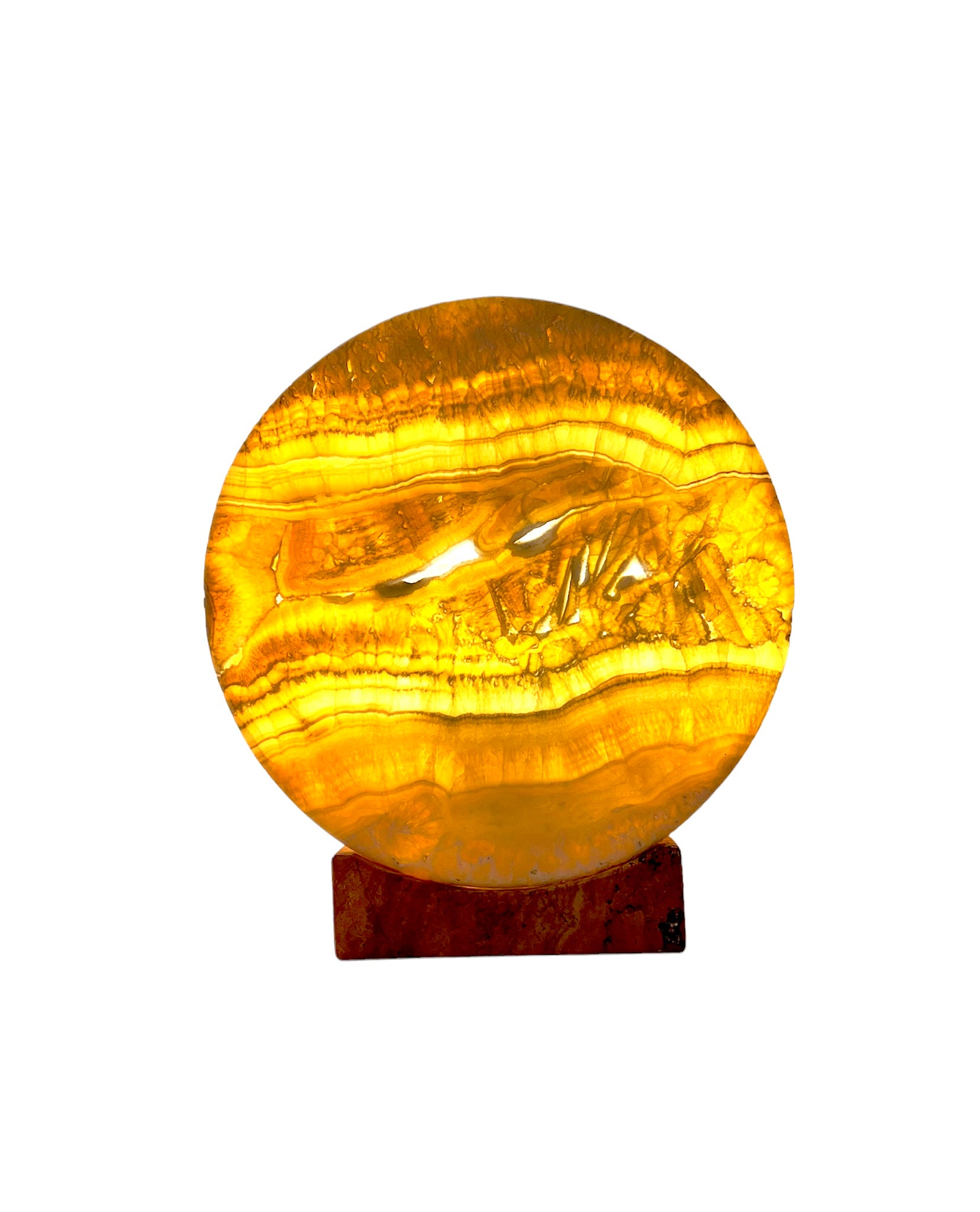 Onyx Drum Lamp