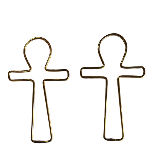 Ankh 24 kr Gold Platted - copper Wire inside