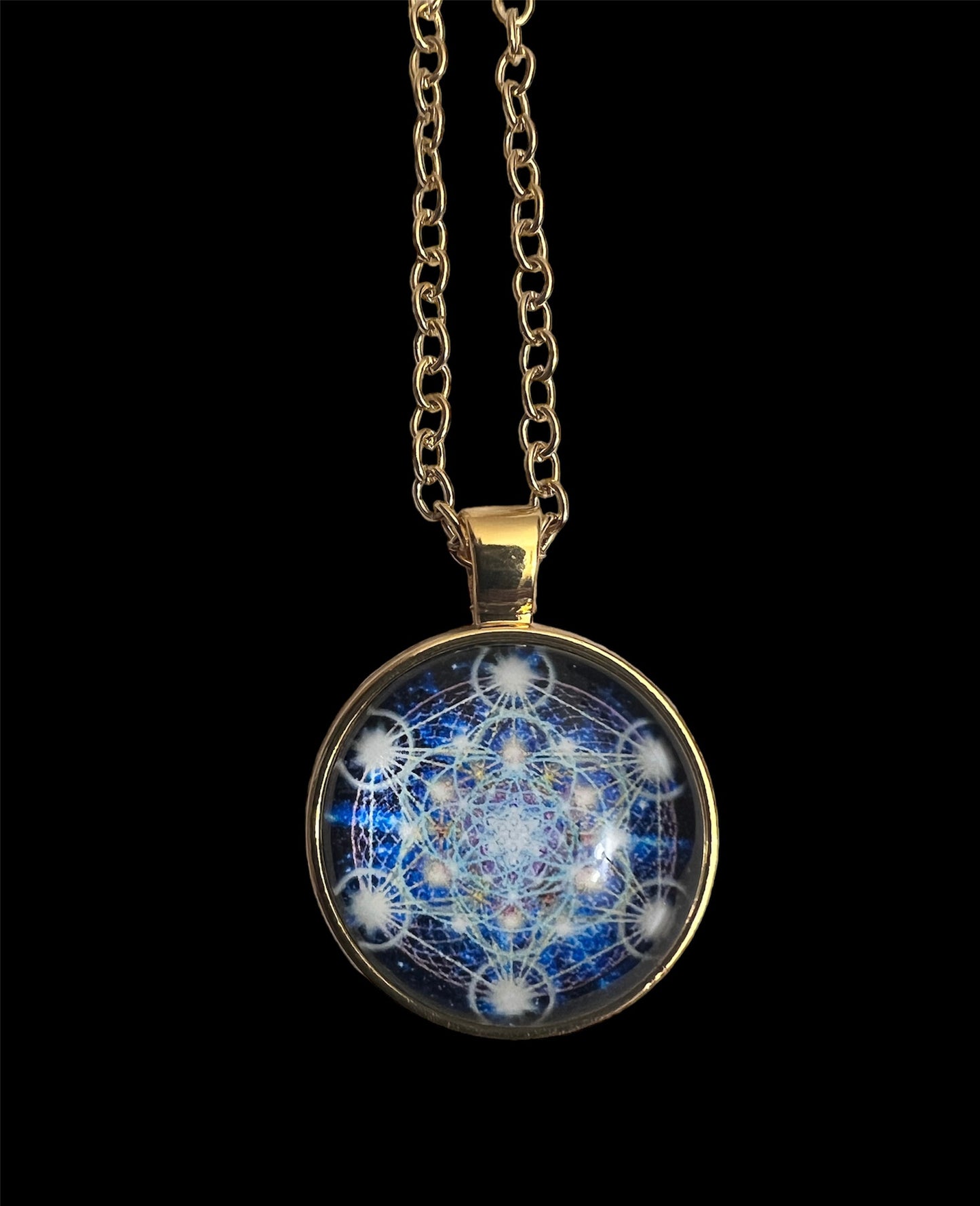 Rife Programmed Sacred Geometry Pendant - Metatron